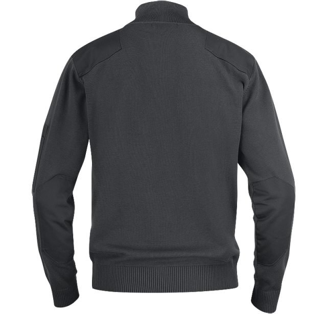 Natotröja med ½ zip & krage Dark Grey 5