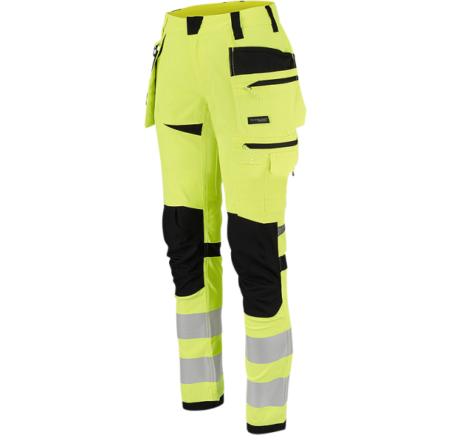 Hi-Vis Trouser Yellow/black  2
