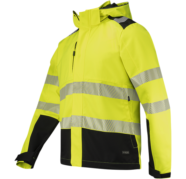 Hi-Vis Softshell Yellow/black  3