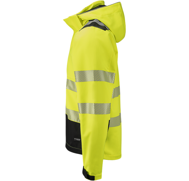 Hi-Vis Softshell Yellow/black  4