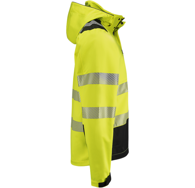 Hi-Vis Softshell Yellow/black  6