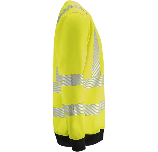 Hi-Vis Sweatshirt Yellow/black  5