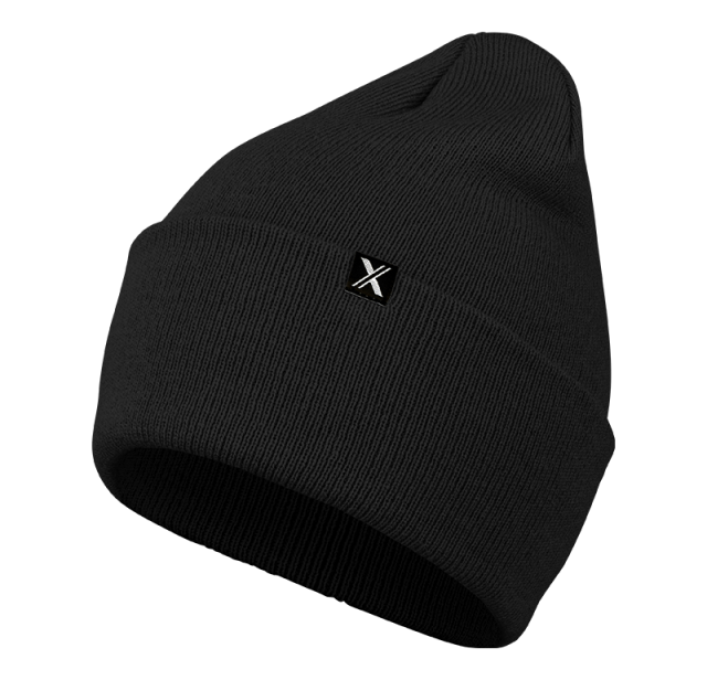 Fine Rib Soft Cap Black 2