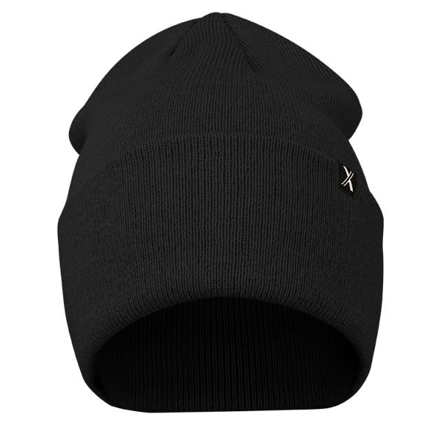 Fine Rib Soft Cap Black 1