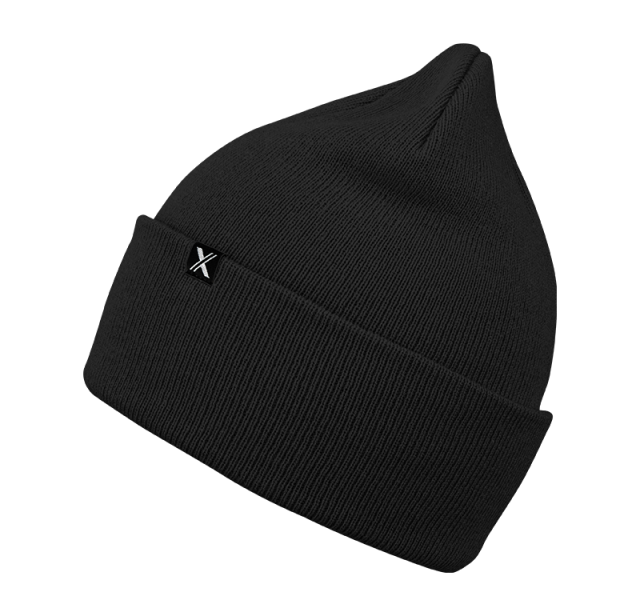 Fine Rib Soft Cap Black 3
